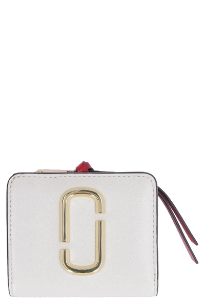 Shop Marc Jacobs Snapshot Saffiano Leather Wallet In Multicolor