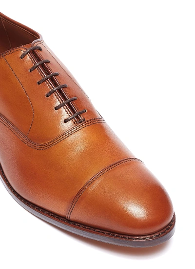 Shop Allen Edmonds 'park Avenue' Leather Oxfords In Brown