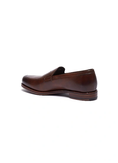 Shop Allen Edmonds 'wooster Street' Leather Penny Loafers In Cigar