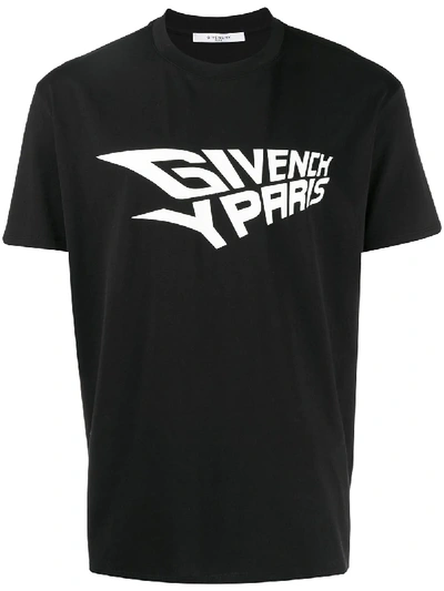 Shop Givenchy Printed T-shirt - Black