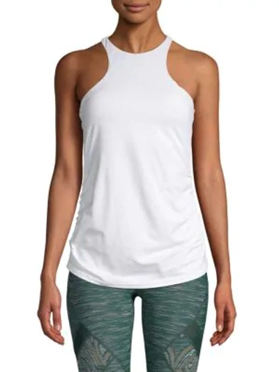 Shop Vimmia Zip-back Tank Top In White