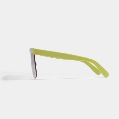 Shop Courrèges The Mask Sunglasses