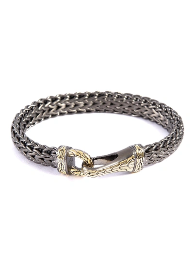 Shop John Hardy 'classic Chain' Gold Large Woven Chain Bracelet In Metallic