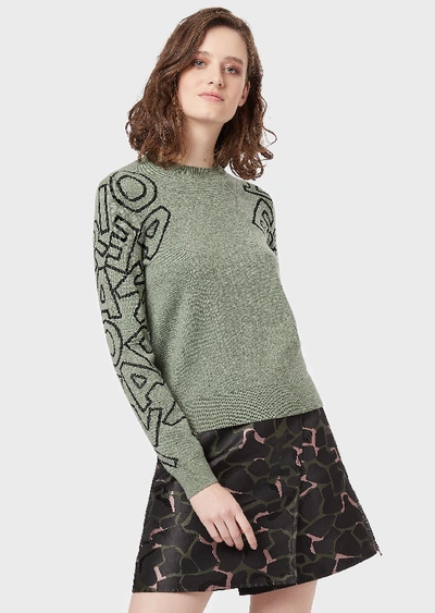 Shop Emporio Armani Sweaters - Item 39987968 In Green