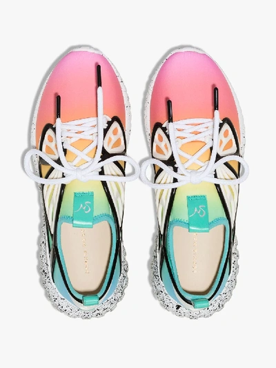 Shop Sophia Webster Multicoloured Fly-by Low Top Sneakers