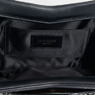 Shop Jimmy Choo Venus Handbag In Black