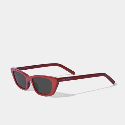 Shop Saint Laurent New Wave Sl 277 Sunglasses
