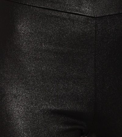 Shop Vince Leather Leggings In Black
