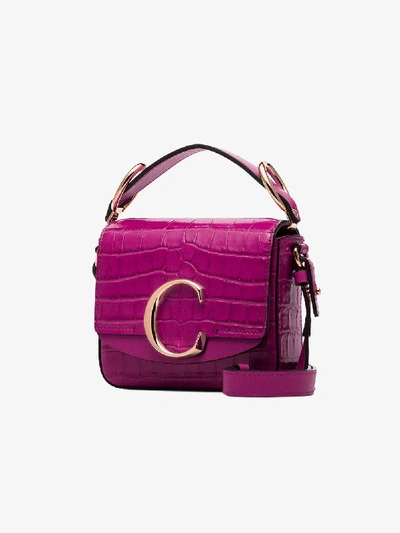 Shop Chloé Mini Toaster Shoulder Bag In Pink