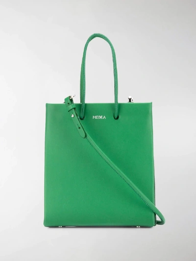 Shop Medea Small Prima Tote Bag In Green