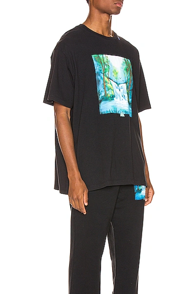 Shop Off-white Waterfall Oversized Tee In Black Multi