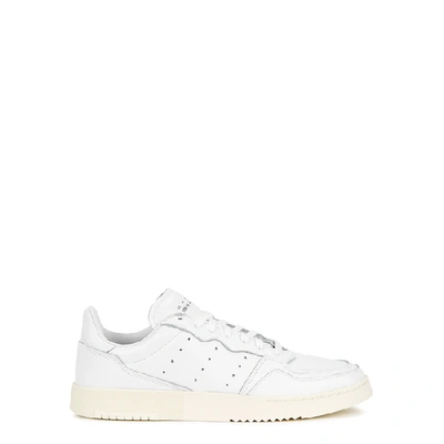 Shop Adidas Originals Supercourt White Leather Sneakers