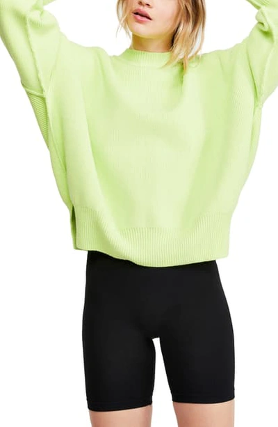 Shop Free People Easy Street Tunic In Lime