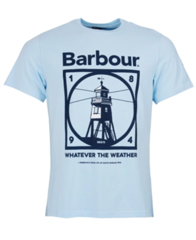 Shop Barbour Men's Tarbert T-shirt In Ocean Blue