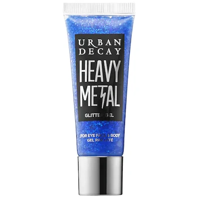 Shop Urban Decay Heavy Metal Face & Body Glitter Gel - Sparkle Out Loud Collection Party Monster 0.49 oz/ 14.5 ml