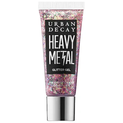 Shop Urban Decay Heavy Metal Face & Body Glitter Gel - Sparkle Out Loud Collection Saturday Stardust 0.49 oz/ 14.5 ml