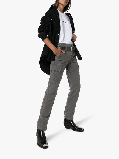 Shop Rta Sallinger Slim-fit Trousers In Grey
