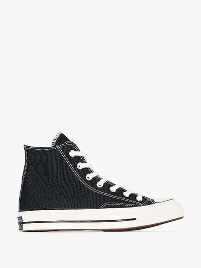 Converse 1970s Chuck Taylor All Star Canvas High-top Sneakers In  Black/black/gret | ModeSens