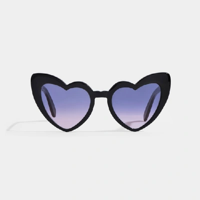 Shop Saint Laurent New Wave Sl 181 Loulou Sunglasses