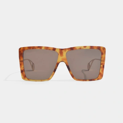 Shop Gucci Square Sunglasses