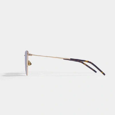 Shop Saint Laurent New Wave Sl 303 Jerry Sunglasses