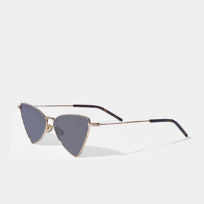 Shop Saint Laurent New Wave Sl 303 Jerry Sunglasses