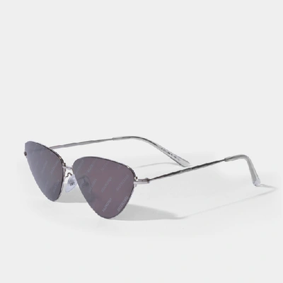 Shop Balenciaga Invisible Cat Sunglasses