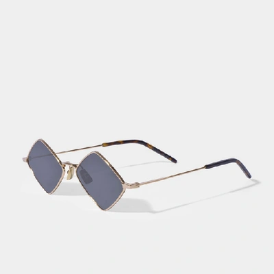Shop Saint Laurent New Wave Sl 302 Sunglasses