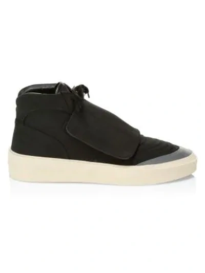 Shop Fear Of God Sixth Collection Skate Mid Trainer In Black