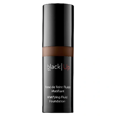 Shop Black Up Matifying Fluid Foundation Nfl 18 1 oz/ 30 ml