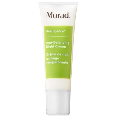Shop Murad Resurgence Age-balancing Night Cream 1.7 oz