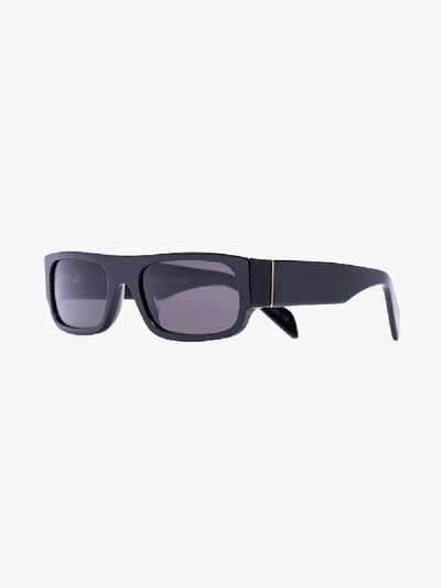 Shop Retrosuperfuture Black Smile Sunglasses