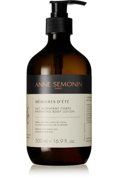 Shop Anne Semonin Mémoires D'eté Hydrating Body Lotion, 500ml - One Size In Colorless