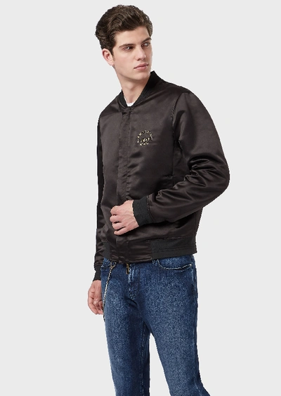 Shop Emporio Armani Blouson Jackets - Item 41906936 In Black