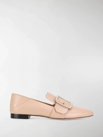 Shop Bally Janelle Loafers In Pink