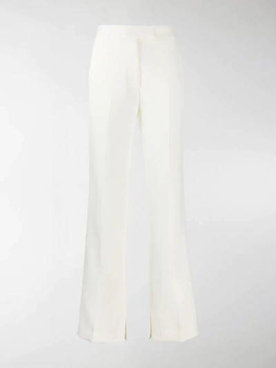 Shop 3.1 Phillip Lim / フィリップ リム High Waisted Flared Trousers In White