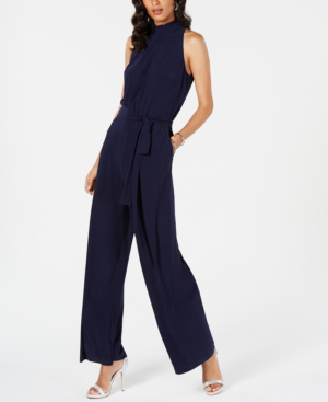 vince camuto ruffle jumpsuit
