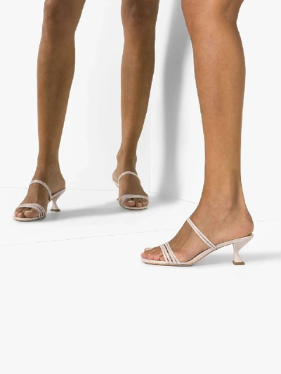 Shop Kalda Nude Simon 35 Sandals In Neutrals