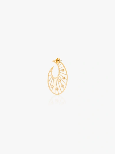 Shop Apples & Figs 24k Gold Vermeil Venus Shell Earrings