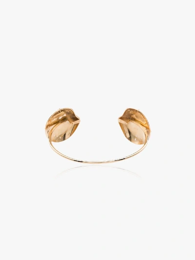 Shop Apples & Figs 24k Gold Vermeil Venus Shell Cuff Bracelet