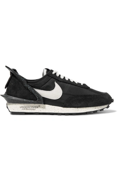 Shop Nike + Undercover Daybreak Shell, Suede And Leather Sneakers