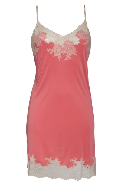 Shop Natori Enchant Chemise In Srr Sunrise Pink