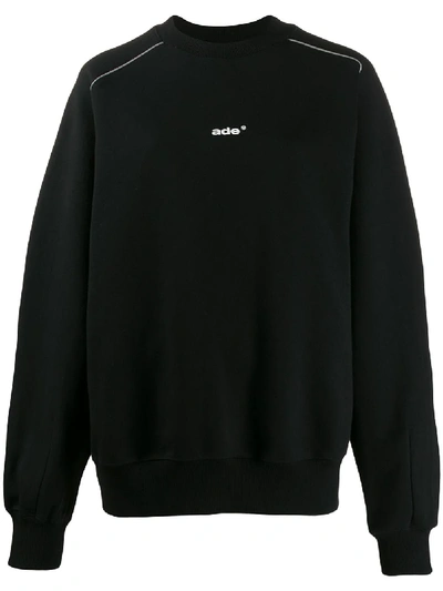 Shop Ader Sweatshirt Mit Logo - Schwarz In Black