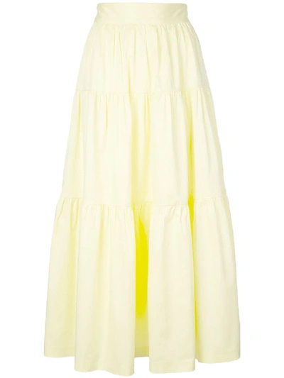 Shop Staud Daffodil Skirt - Yellow