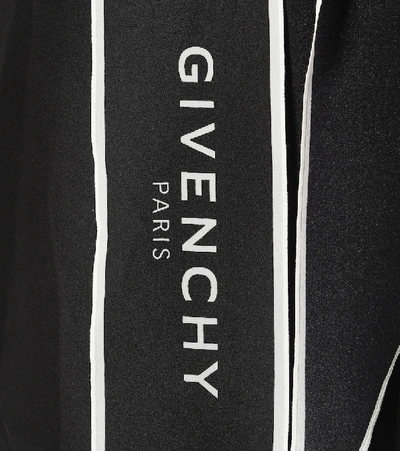 Shop Givenchy Silk Shirt In Black