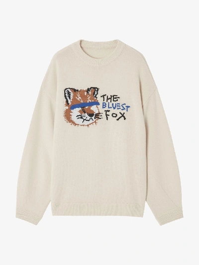 Maison Kitsuné Maison Kitsune Beige Ader Error Edition Bluest Fox