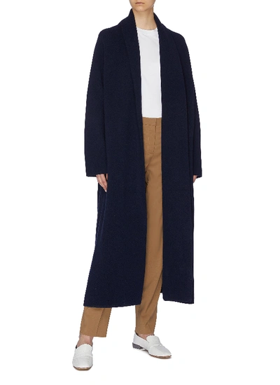 Shop The Row 'hera' Belted Merino Wool Blend Long Cardigan