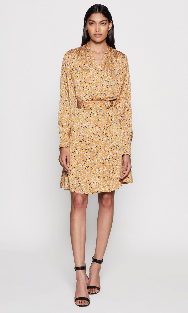 equipment katherine wrap dress