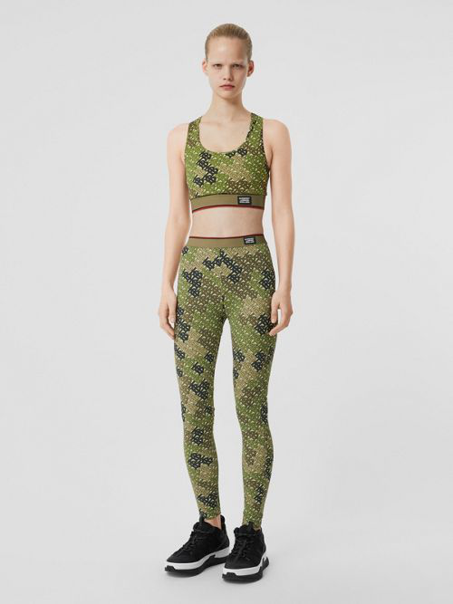 burberry leggings and bra