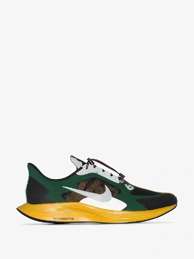 Shop Nike X Gyakusou Multicoloured Zoom Pegasus 35 Turbo Sneakers In Green